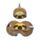 Relaxeazzz Wild World Sloth Plush Travel Pillow & Eye Mask