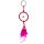 Bright Mini Feather Dreamcatcher Keyring