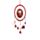 Autumnal Wolf Dreamcatcher 33cm