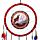 Mountain Wolf Dreamcatcher 33cm