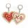 Amore Heart Cross Stitch DIY Keyring