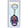 Day of the Dead Skull PVC Keyring