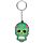 Day of the Dead Skull PVC Keyring