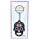 Day of the Dead Skull PVC Keyring