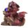 Cute Baby Dragon with Crystal Ball