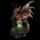 Dark Legends Dragon on Castle with LED Crystal