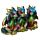 Rainbow Dragon Metallic Hear No See No Speak No Evil