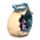 Elements Baby Dragon Crystal Egg Cave Tea Light Holder