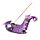 Enchanted Nightmare Crystal Orb Wing Shaped Ashcatcher Incense Stick Burner