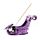 Enchanted Nightmare Crystal Orb Wing Shaped Ashcatcher Incense Stick Burner