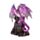 Dark Legends LED Keeper of the Death Gate Amethyst Dragon