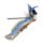 Dark Legends Crystal Skull Lagoon Ashcatcher Incense Stick Burner