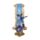 Dark Legends Crystal Skull Lagoon Ashcatcher Incense Stick Burner