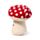 Mushroom/Toadstool Plush Door Stop