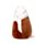 Spiced Latte Foodiemals Plush Door Stop