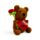 Positive Emotional Support Crochet Amore Heart Bears & Hearts Mix