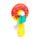 Donut Handheld Hand-Operated Fan