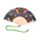 William Morris Folding Hand Fan