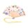 Nectar Meadows Folding Hand Fan