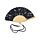 Lucky the Black Cat Folding Hand Fan