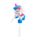 Unicorn Magic Handheld Hand-Operated Fan with Bubbles