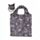 Foldable Reusable Shopping Bag Lucky the Black Cat