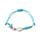 Fashion Bracelets - Blue Beads with Shells & Starfish