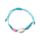 Fashion Bracelets - Blue Beads with Shells & Starfish