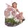 Flower Fairy Sitting Snow Globe