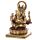 Gold & Red Ganesh Statue 14cm