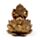 Gold Ganesh & Lakshmi Lotus Set of 2