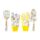 Nectar Meadows 3 Piece Trowel, Fork & Gloves Gardening Gift Set