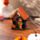 Spooky Trick or Treat Pumpkin House Halloween LED Decoration