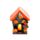Spooky Trick or Treat Pumpkin House Halloween LED Decoration