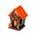 Spooky Trick or Treat Pumpkin House Halloween LED Decoration