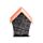 Spooky Trick or Treat Pumpkin House Halloween LED Decoration
