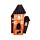 Spooky Black Cat & Ghost House Halloween LED Decoration