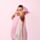 Maddie the Axolotl Adoramals Kids Hooded Towel