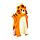Alfie the Tiger Adoramals Kids Hooded Towel