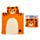 Alfie the Tiger Adoramals Kids Hooded Towel