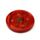 Mango Wood Round Ashcatcher Incence Burner with Butterfly Inlay
