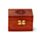 Mango Wood Essential Oil Box Design 2 (Holds 6 Bottles)
