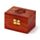 Mango Wood Essential Oil Box Design 2 (Holds 6 Bottles)