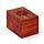Mango Wood Essential Oil Box Design 2 (Holds 6 Bottles)