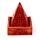 Mango Wood Pyramid Incense Cone Box with Flower Fretwork