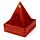 Mango Wood Pyramid Incense Cone Burner Box with Elephant