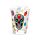 Set of 2 Day of the Dead Glass Shot Glasses (50ml)
