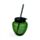 Foodiemals Apple Shaped Mason Jar with Straw & Lid
