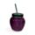 Foodiemals Grape Shaped Mason Jar with Straw & Lid