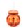 Pumpkin Mason Drinking Jar & Straw